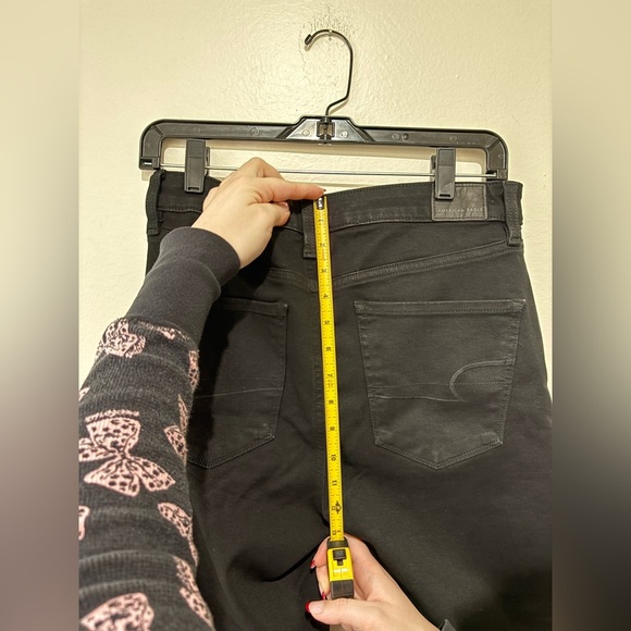 American Eagle Black Jeans size 10 regular - Picture 5 of 8